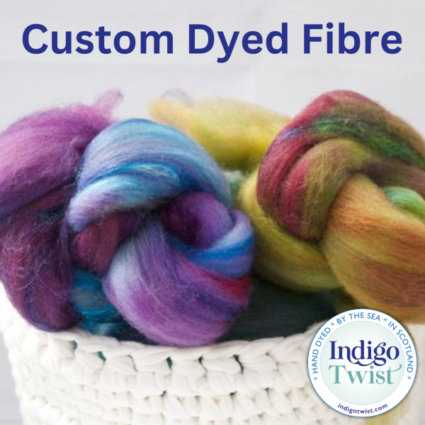 Custom Dyed FIBRE 100G